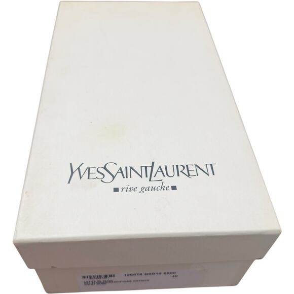 Yves Saint Laurent YSL Lotus Heels Tom Ford Final Collection 2004 Size 40 - Picture 16 of 16